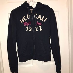 Hollister zip up jacket